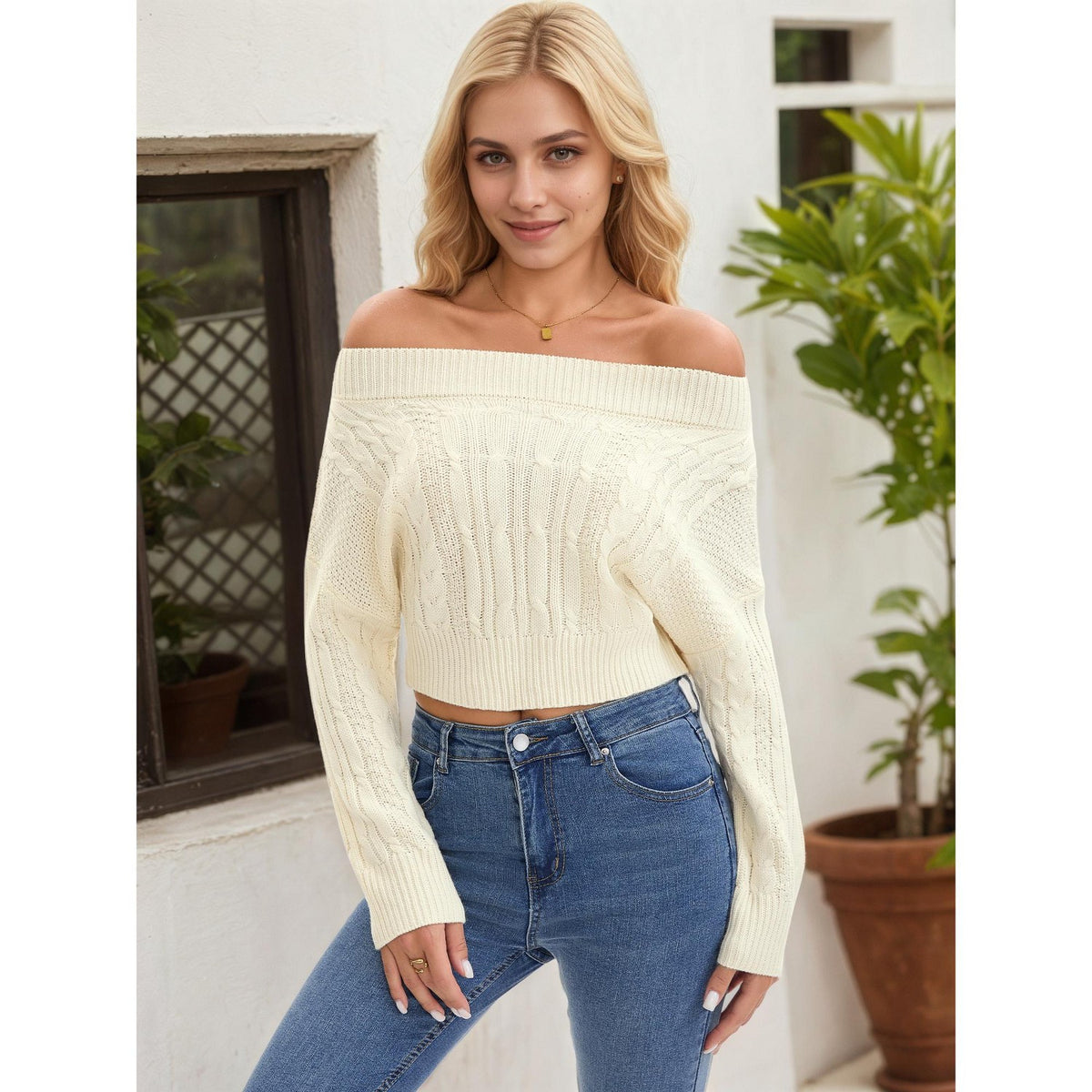Apolline Cropped Sweater