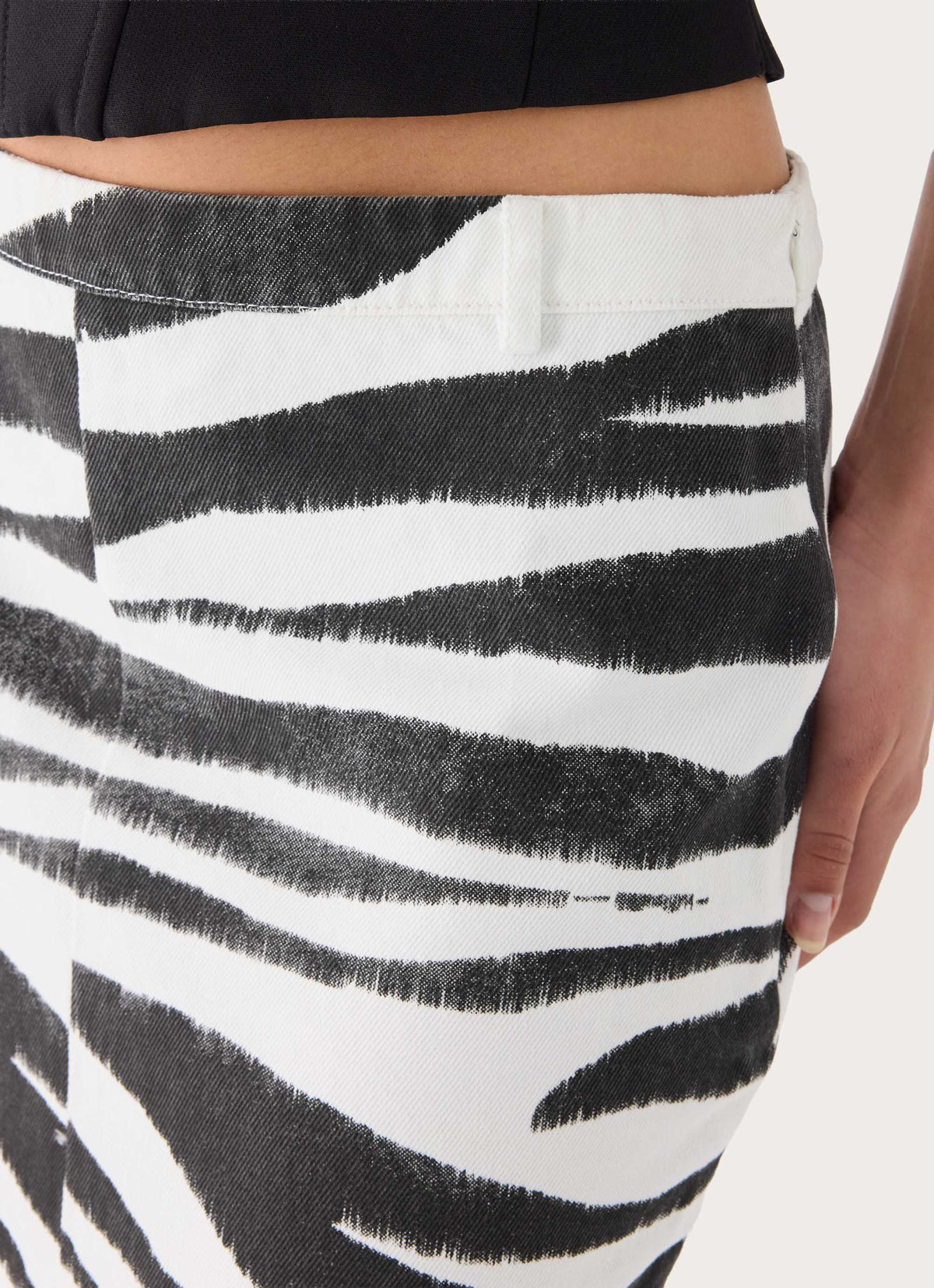Zebrina Midi Skirt