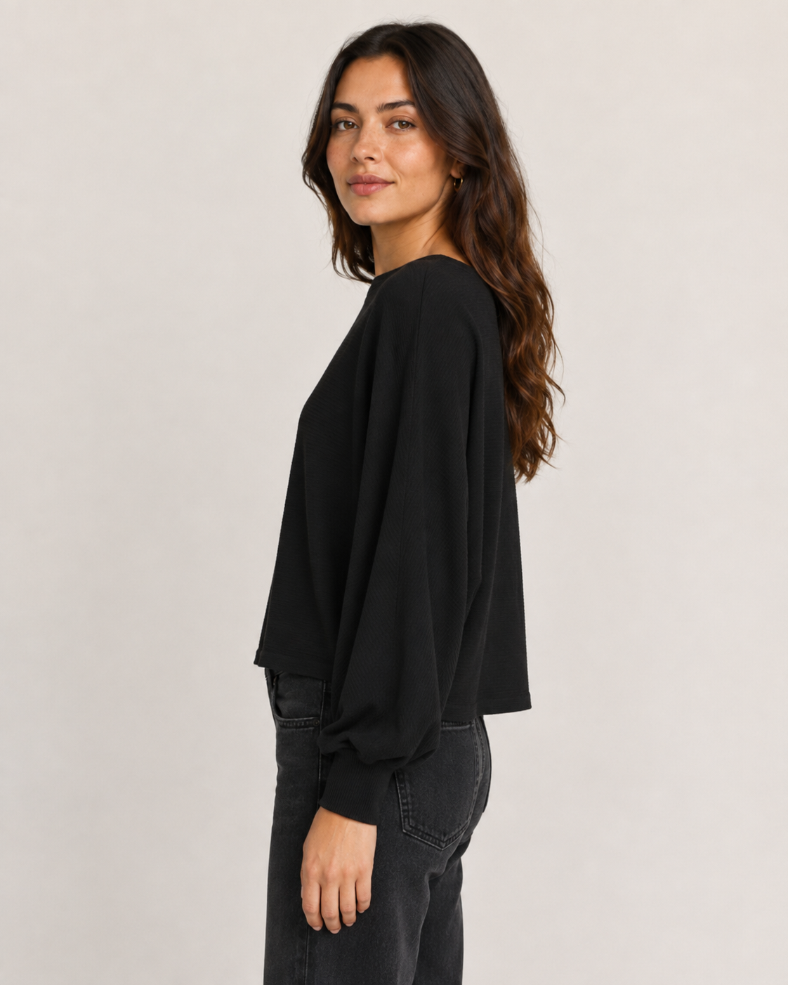 Bonbon Balloon Top Black