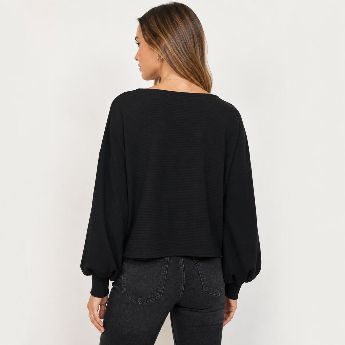 Bonbon Balloon Top Black