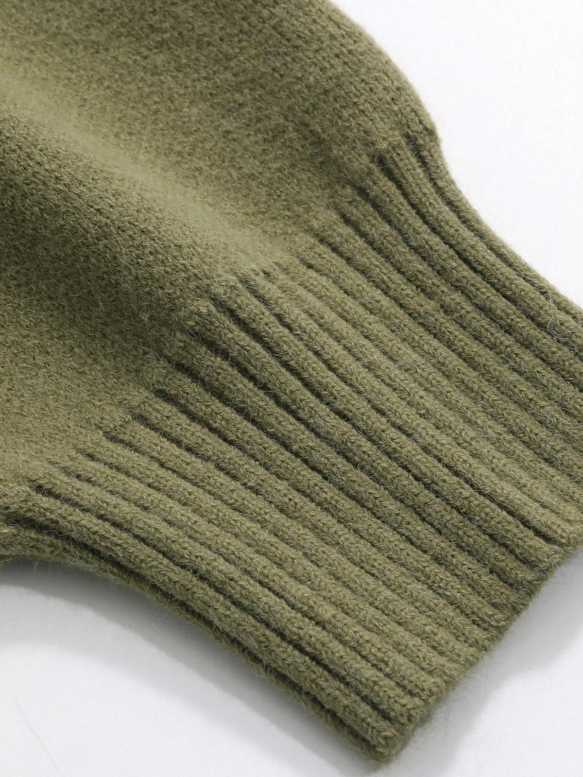 Brielle Zip Sweater Green