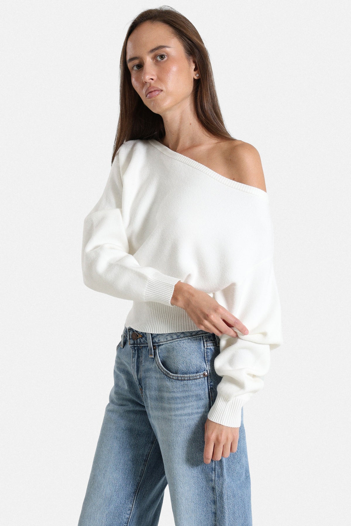 Honorine Off Shoulder Sweater