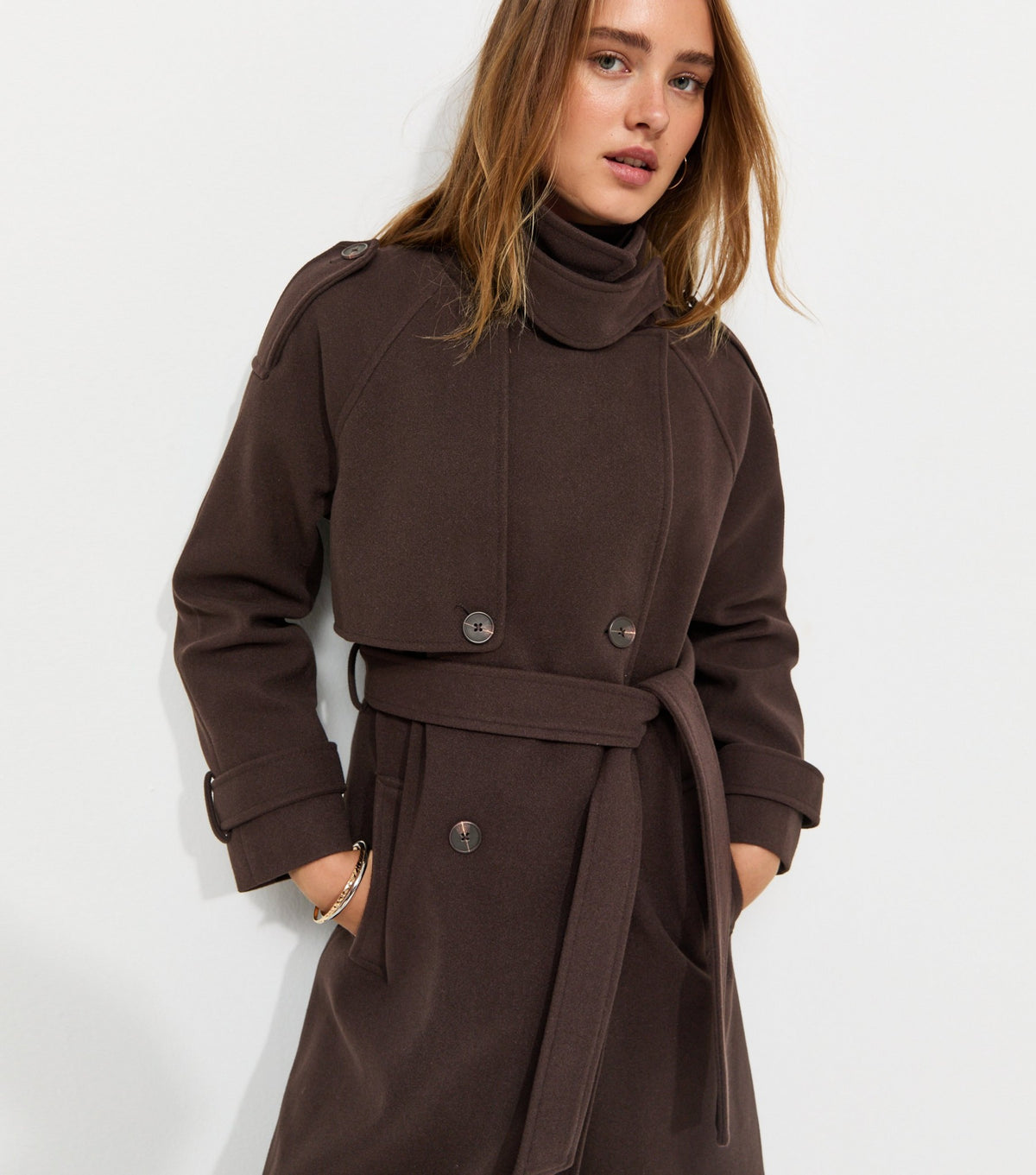 Edith Trench Coat