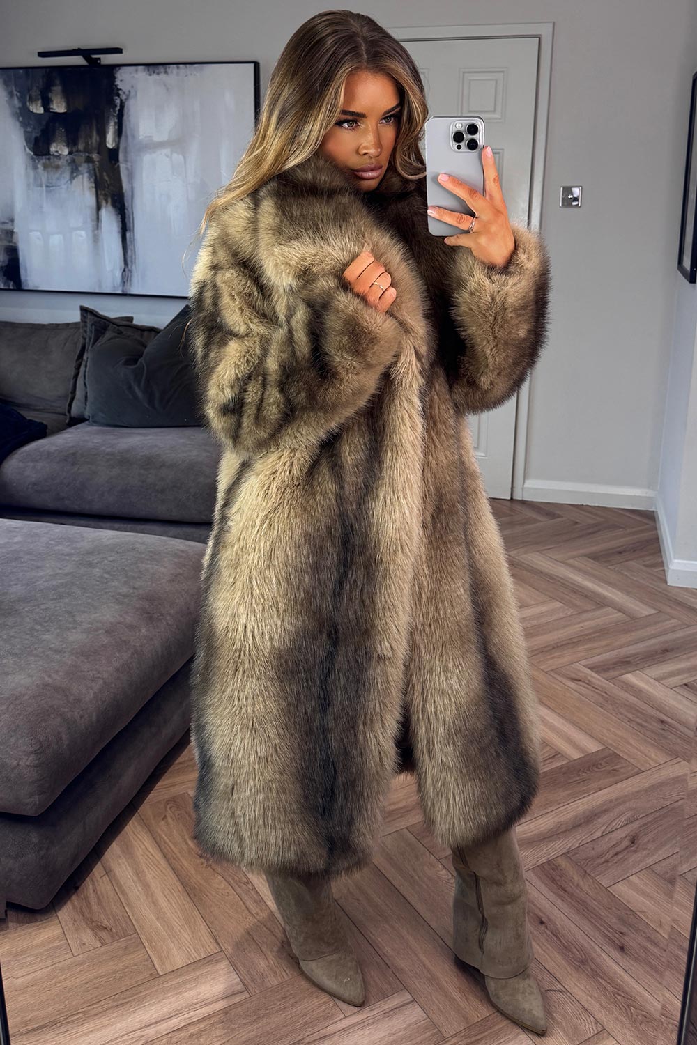 Doe Fur Coat