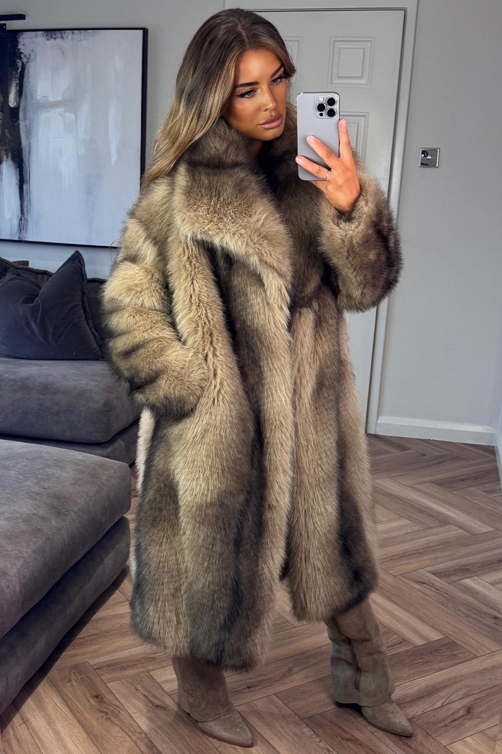 Doe Fur Coat