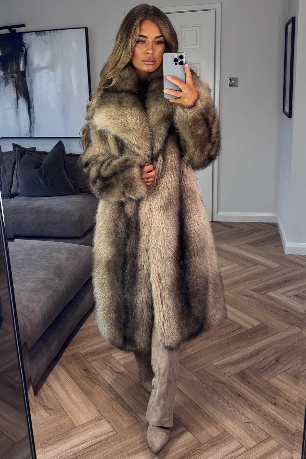 Doe Fur Coat