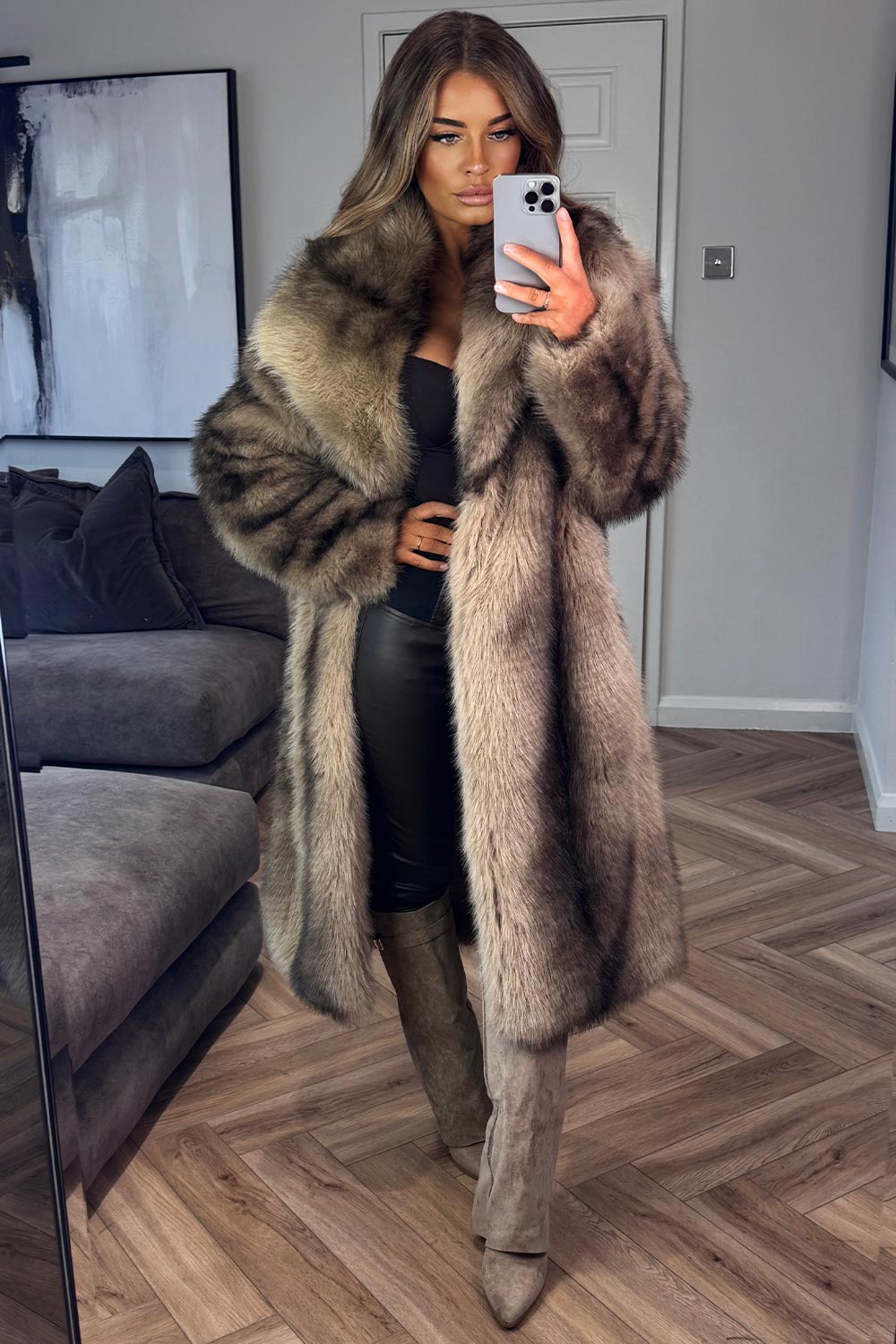 Doe Fur Coat