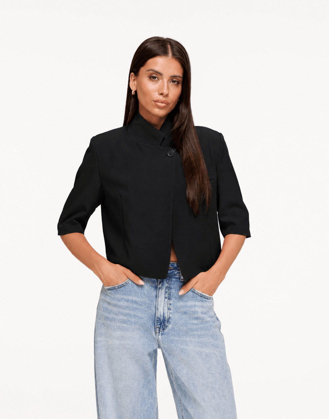 Gertrude Crop Blazer